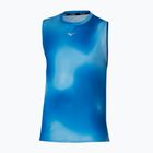 Men's running tank top Mizuno Core Graphic federal blue