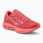 Women's running shoes Mizuno Wave Rider 27 dubarry/ white/ cranberry