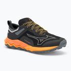 Women's running shoes Mizuno Wave Ibuki 4 black/ white/ carrot curl