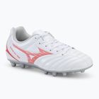 Children's football boots Mizuno Monarcida Neo III Select AG white/radiant red