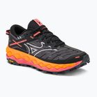 Women's running shoes Wave Mujin 10 black/white/hot coral