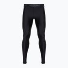 Men's running leggings Mizuno BG3000 Long black/ aquifer
