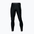 Men's running leggings Mizuno BG3000 Long black/ aquifer