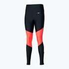 Women's running leggings Mizuno Impulse Core Long black/dubarry