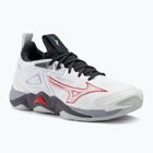 Men's volleyball shoes Mizuno Wave Momentum 3 white/salsa/black