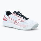 Mizuno Cyclone Speed 4 volleyball shoes white/salsa/black