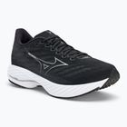 Men's running shoes Mizuno Wave Rider 28 2E black/silver/ebony