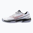 Men's Mizuno Break Shot 4 Padel white/salsa/aleutian padel shoe