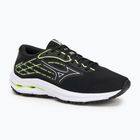 Men's running shoes Mizuno Wave Equate 8 black/white/mizuno neo lime