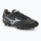 Men's Mizuno Morelia Neo IV Pro AG black/galaxy silver football boots