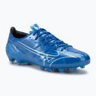 Men's football boots Mizuno α Elite FG white/laser blue/gold