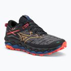 Men's running shoes Mizuno Wave Mujin 10 black/apricot/spicy orange