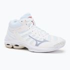 Women's volleyball shoes Mizuno Wave Voltage 2 Mid white/aleutian/cloud pink