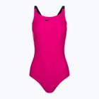 Women's one-piece swimsuit Nike Logo Tape Fastback pink NESSB130-672