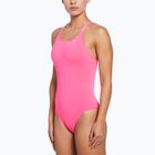 Nike Hydrastrong Solid Fastback women's one-piece swimsuit hyper pink