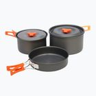 Vango Hard Anodised 2 Person Cookware set grey