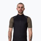 Men's cycling vest Rapha Brevet Element Wind Gilet black/grey