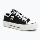 KARL LAGERFELD Kampus Max Nft black canvas women's shoes