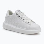 Women's shoes KARL LAGERFELD Kapri Signia Shine white leather/mono