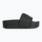 Women's flip-flops KARL LAGERFELD Kondo Maxi Nft Relief black rubber