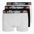 Ellesse Grillo men's boxer shorts 3 pairs black/grey/white