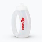 Water bottle High5 Run 350 ml white/red
