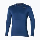 Men's Mizuno Thermal Charge Breath Thermo estate blue running longsleeve