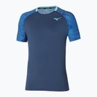 Men's tennis shirt Mizuno Mugen Shadow Tee estate blue