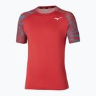 Men's Mizuno Mugen Shadow Tee salsa tennis shirt