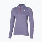 Women's running longsleeve Mizuno Dryaeroflow LS Half Zip cadet