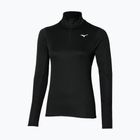 Women's running longsleeve Mizuno Dryaeroflow LS Half Zip black