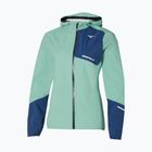 Women's running jacket Mizuno Waterproof 20K ER dusty jade