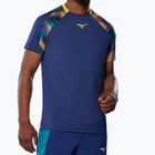 Men's t-shirt Mizuno Frontier Shadow Tee bellwether blue