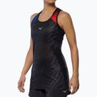 Women's running top Mizuno DryAeroFlow Graphic Tank oni red