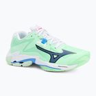 Mizuno Wave Lightning Z8 volleyball shoes neo mint/black/frontier blue