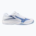 Children's volleyball shoes Mizuno Lightning Star Z7 white/bellwether blue/bel air blue