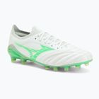 Men's football boots Mizuno Morelia Neo IV Β Elite MD white/neon green/cool gray 3c