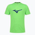 Men's running shirt Mizuno Core RB Tee green gecko
