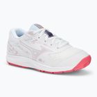 Mizuno Stealth Star 3 children's shoes white/violetindigo/camerlliaros