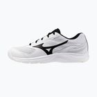 Men's tennis shoes Mizuno Break Shot 5 CS white/black/harbor mist