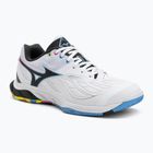 Mizuno Wave Fang 2 badminton shoe white/pink tetra/all abroad