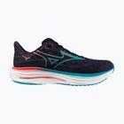 Men's running shoes Mizuno Wave Rider 29 odyssey gray/Ccapri breeze/calypso coral