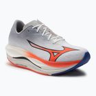 Men's running shoes Mizuno Wave Rebellion Flash 3 white/fiery coral 2/iris bloom
