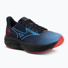 Mizuno Wave Rider 29 running shoe amsterdam black/all aboard/high risk red