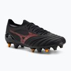 Men's Mizuno Morelia Neo IV Beta Elite Mix SG black/morelia 40th red/black football boots