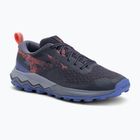 Women's running shoes Mizuno Wave Ibuki 5 GTX Odyssey grey/calypso coral/iris bloom