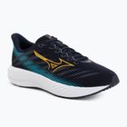Children's running shoes Mizuno Enerzy Rider Jr baritone blue/citrus/capri breeze