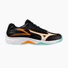 Mizuno Thunder Blade Z volleyball shoes black/tangelo/ice green