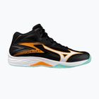 Mizuno Thunder Blade Z Mid volleyball shoe black/tangelo/ice green