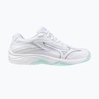 Women's volleyball shoes Mizuno Thunder Blade Z white/blue tint